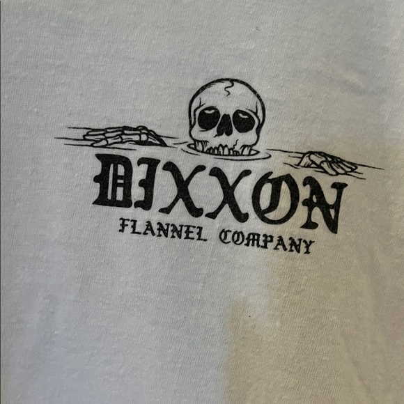 DIXXON White Short Sleeve Tee - Picture 2 of 2